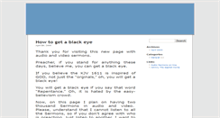 Desktop Screenshot of blackeye.fundamental.org